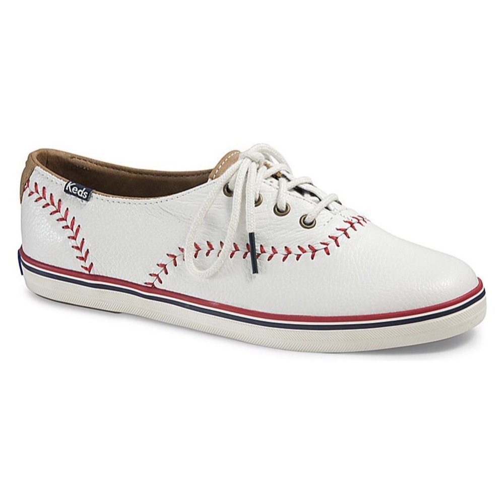 Keds Champion Baseball Pennant Leather Shoes